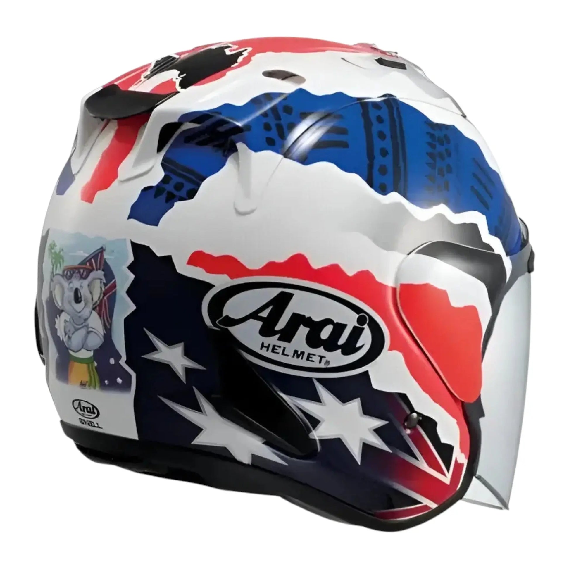 arai british flag helmet Casque moto ARAI HELMET JET VZ-R FLAG UK