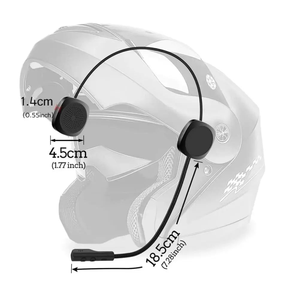 Intercom Casque Moto 3T6B HLT HLT Factory