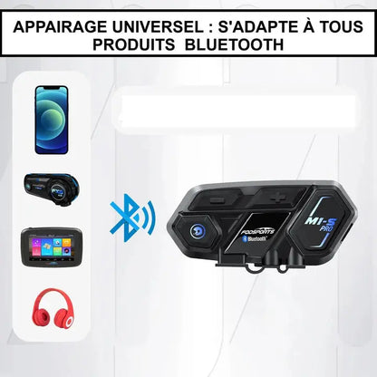 Intercom Casque Moto M1-S HLT PRO HLT Factory