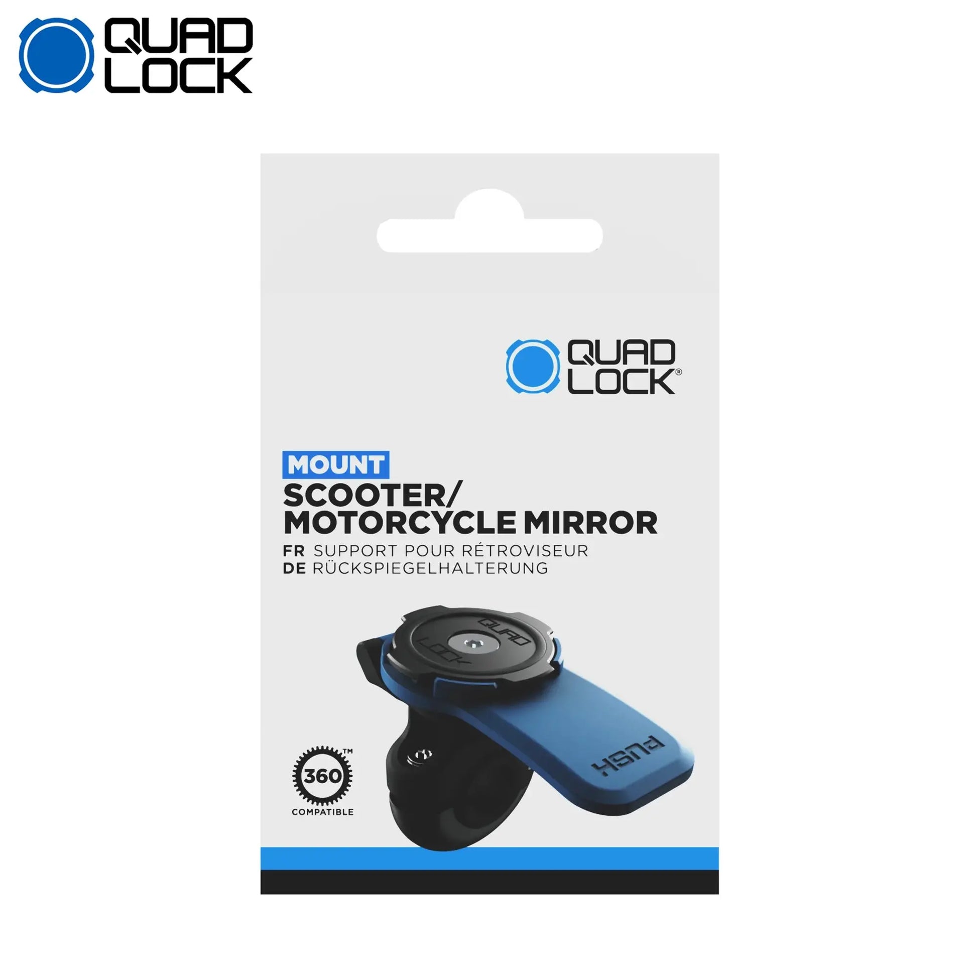 Quad Lock Moto - Mirror Mount HLT Factory
